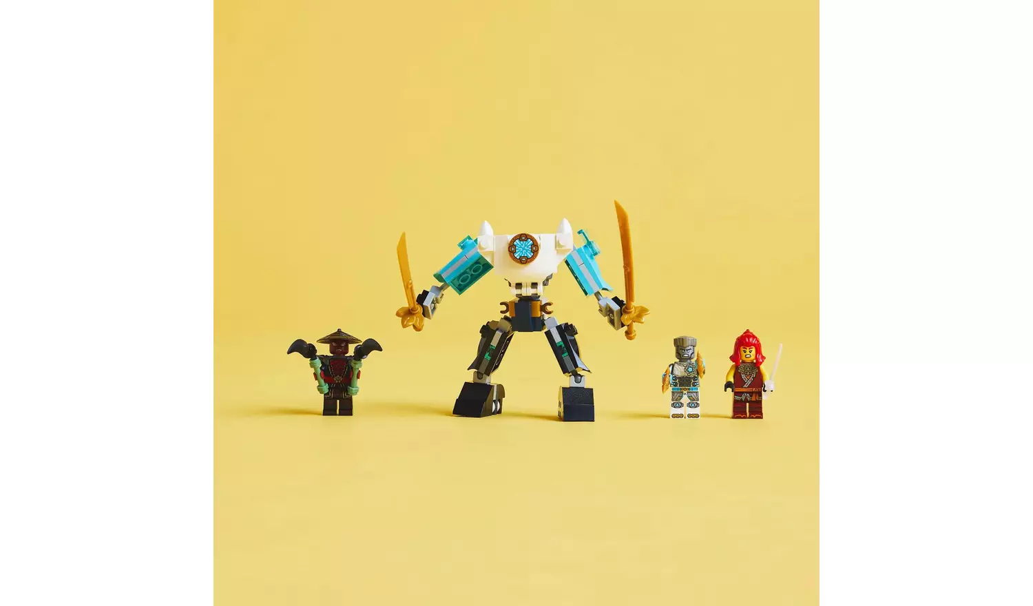 LEGO NINJAGO Zane's Battle Suit Mech Ninja Toy Set 71827