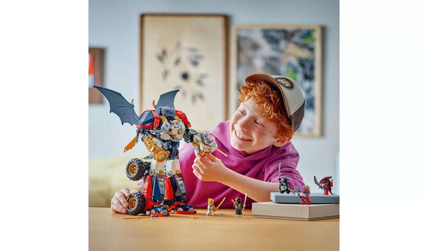 LEGO NINJAGO 4in1 Zane's Ultra Combiner Mech Ninja Toy 71834