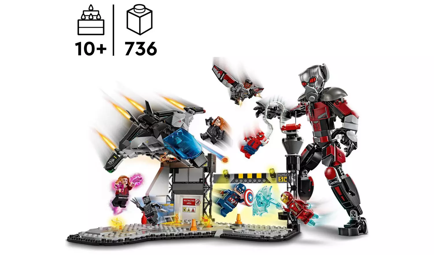 LEGO Marvel Captain America: Civil War Action Battle 76314