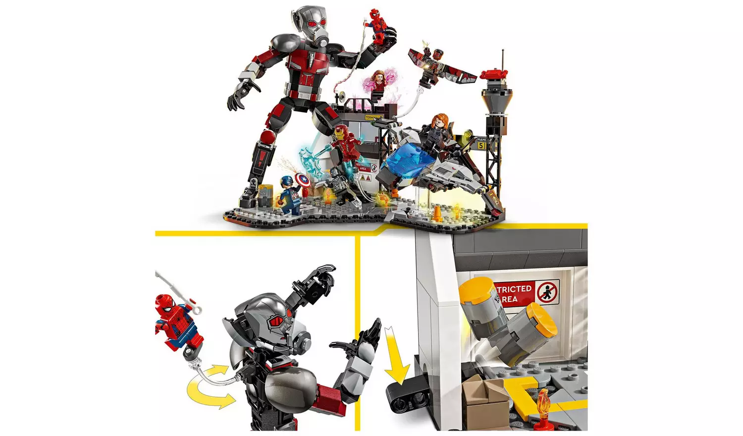 LEGO Marvel Captain America: Civil War Action Battle 76314