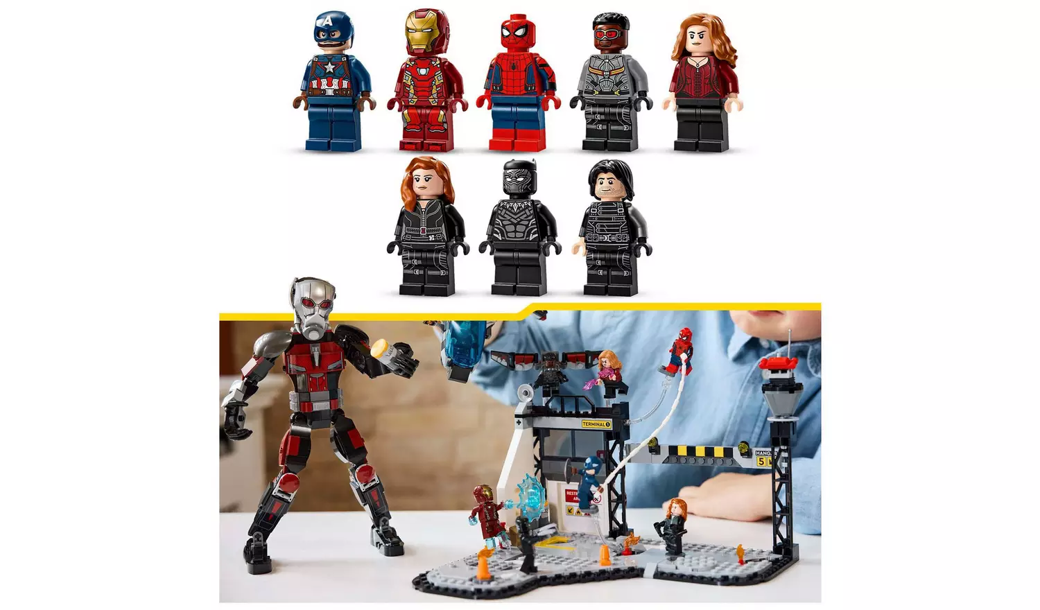 LEGO Marvel Captain America: Civil War Action Battle 76314