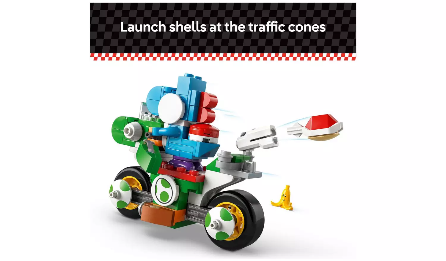 LEGO Super Mario: Mario Kart – Yoshi Bike Toy Set 72031