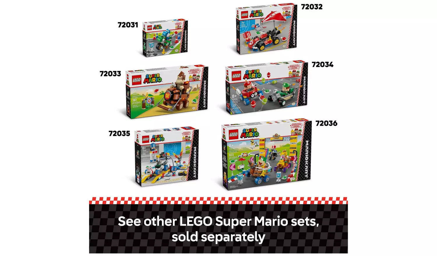 LEGO Super Mario: Mario Kart – Yoshi Bike Toy Set 72031