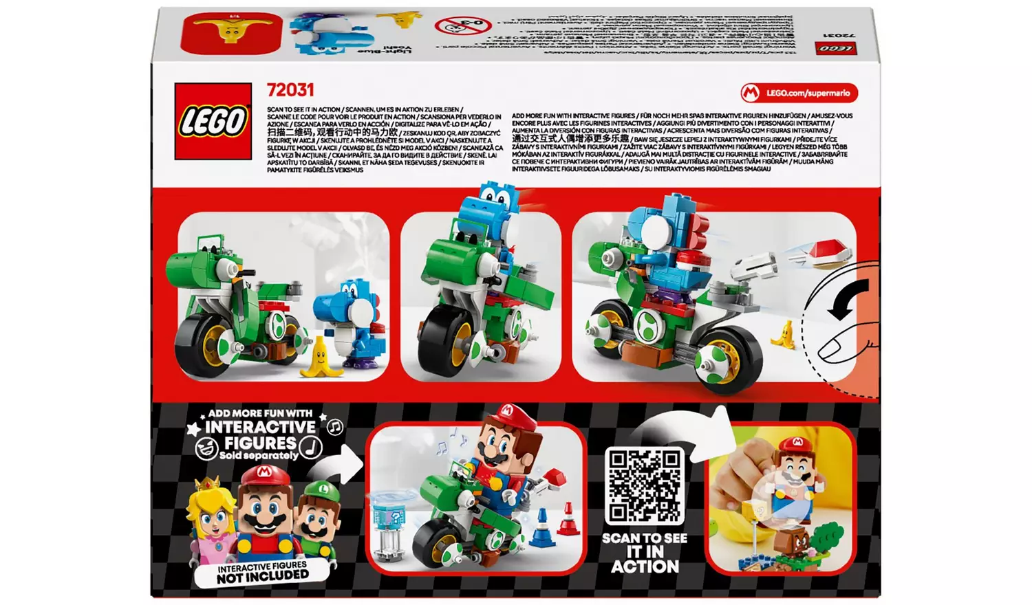 LEGO Super Mario: Mario Kart – Yoshi Bike Toy Set 72031