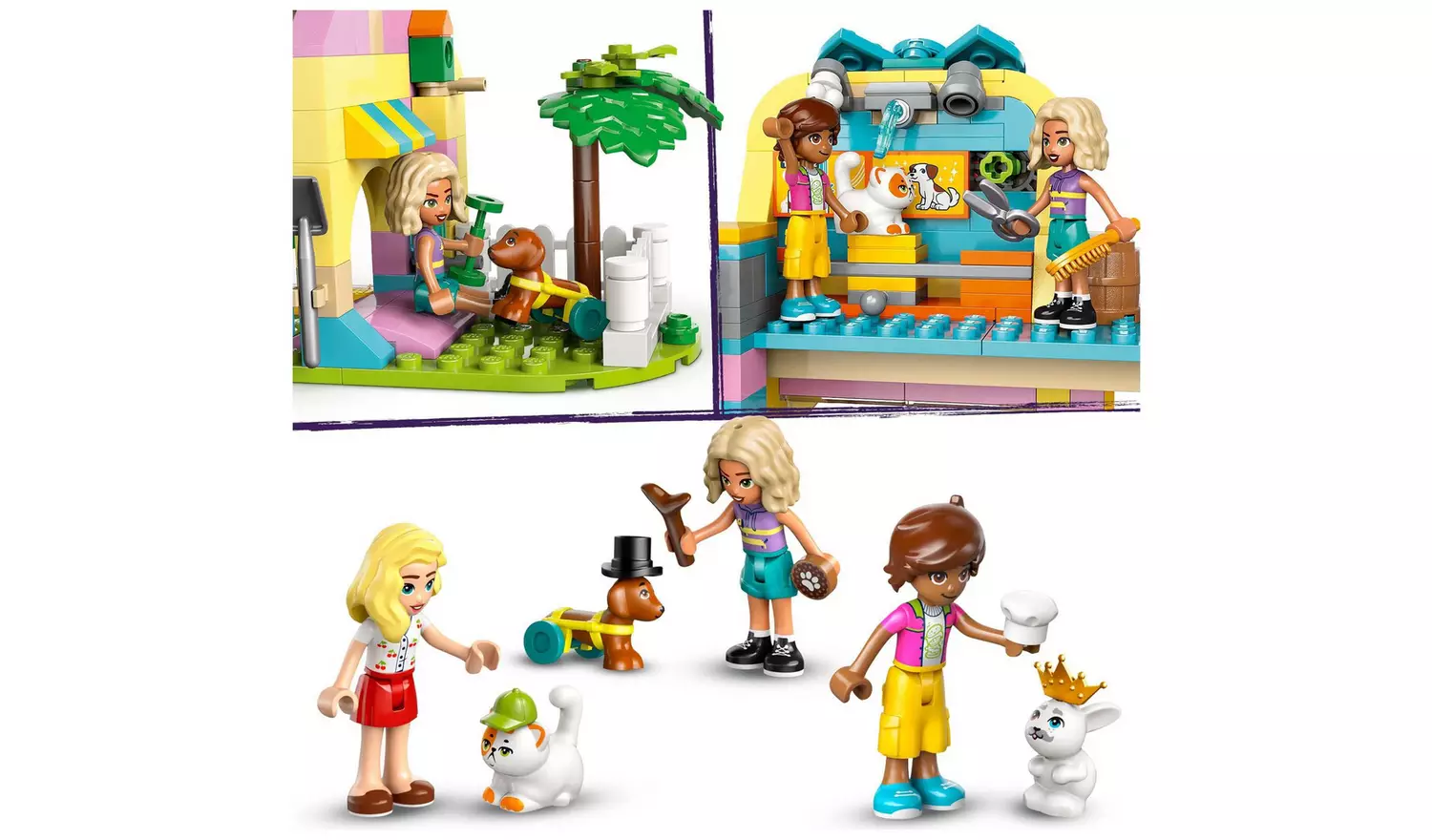 LEGO Friends Pet Accessories Shop Set with Animal Toys 42650