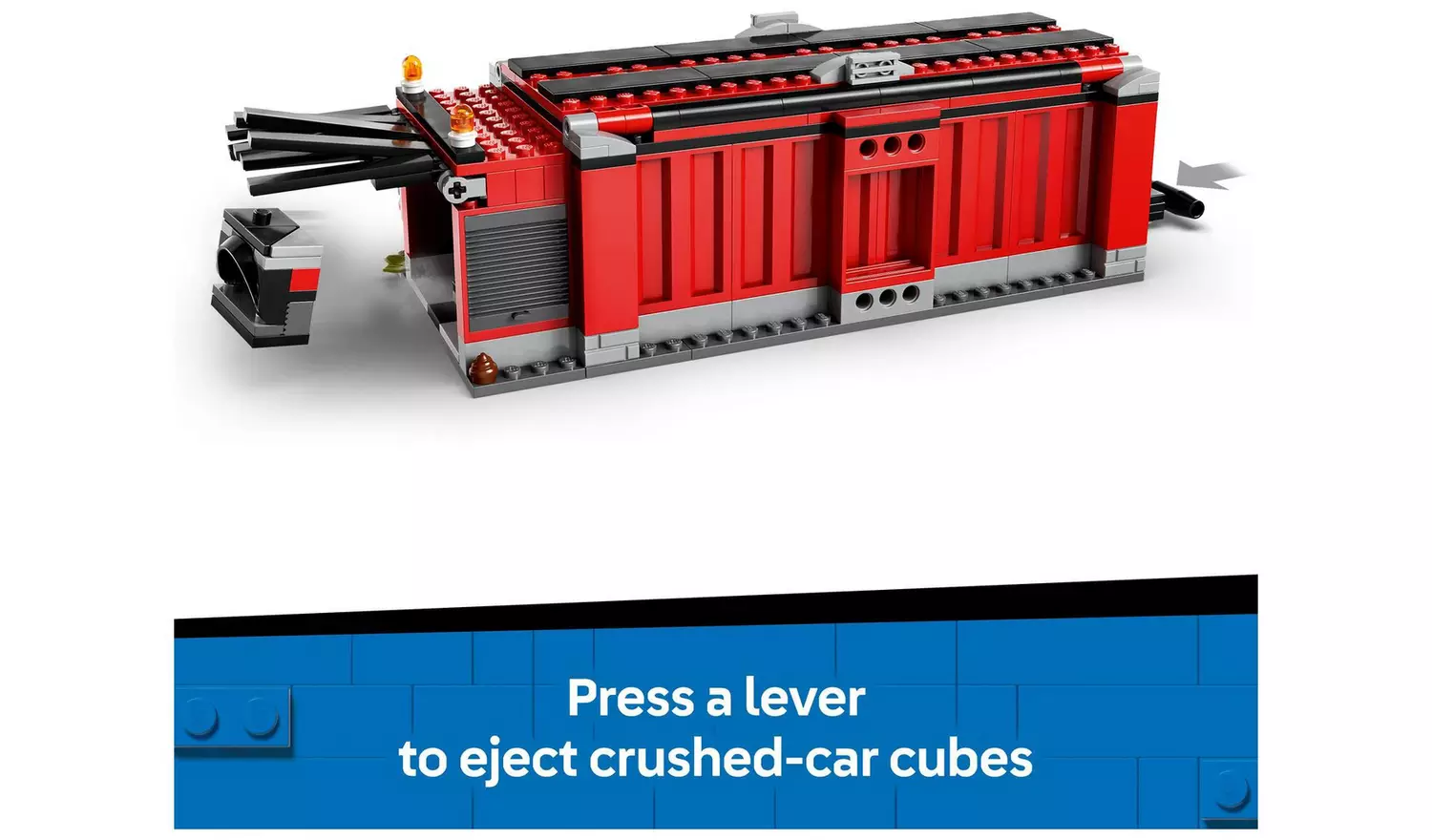 LEGO City Scrapyard with Cars, Building Toy Set 60472