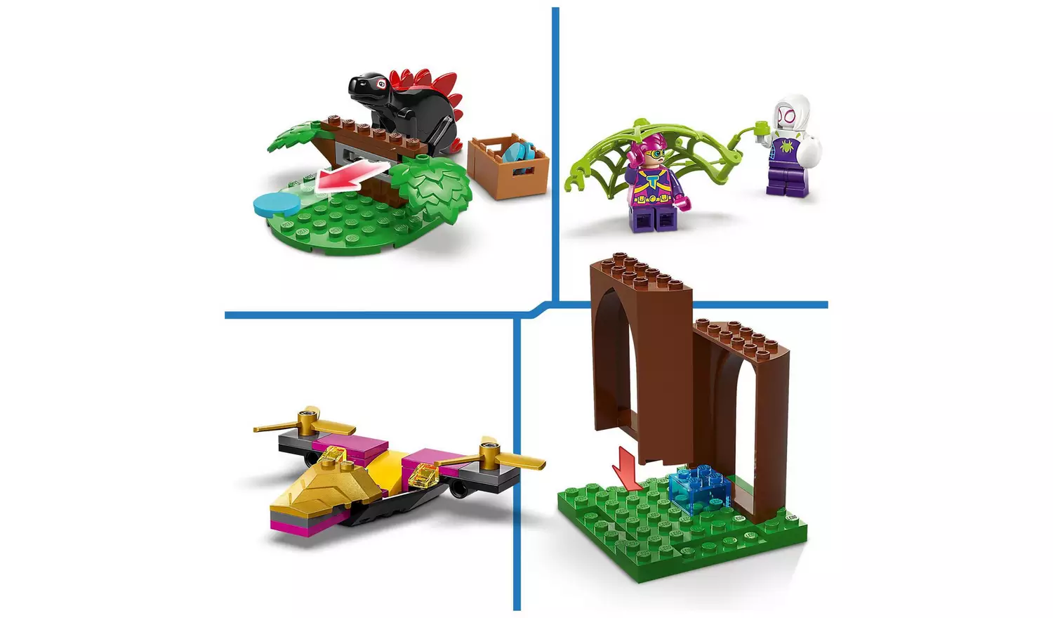 LEGO Marvel Spidey & Gobby's Raptor Battle, Tree House 11200