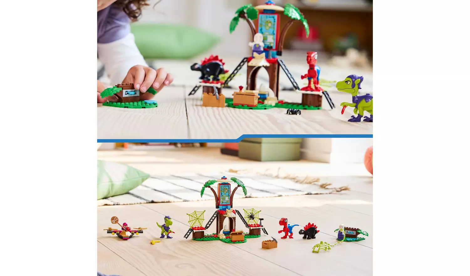 LEGO Marvel Spidey & Gobby's Raptor Battle, Tree House 11200