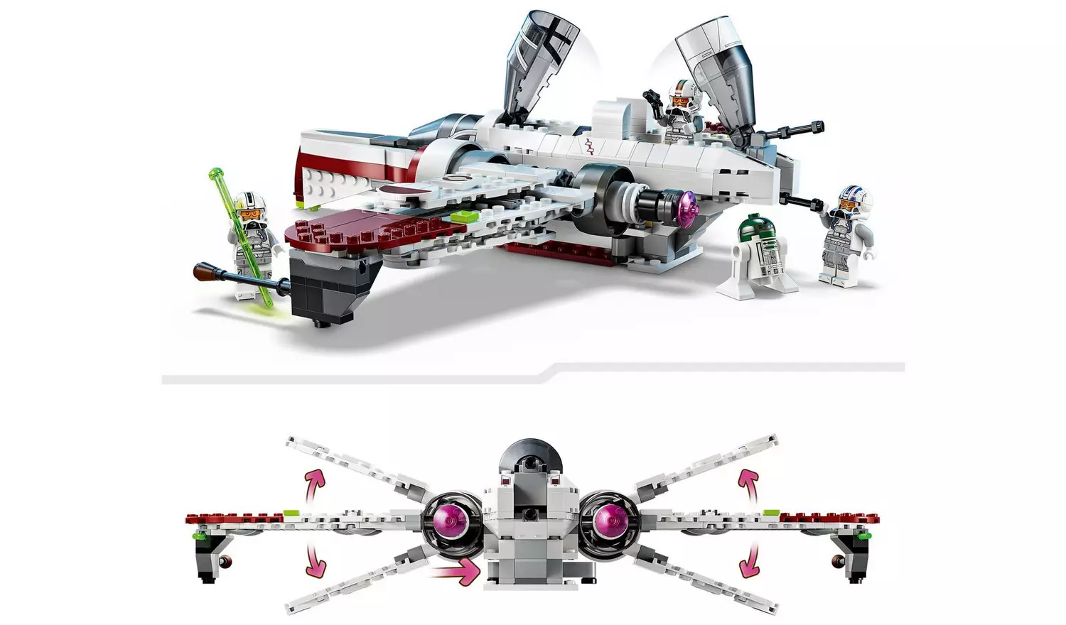 LEGO Star Wars ARC-170 Starfighter Building Toy Set 75402