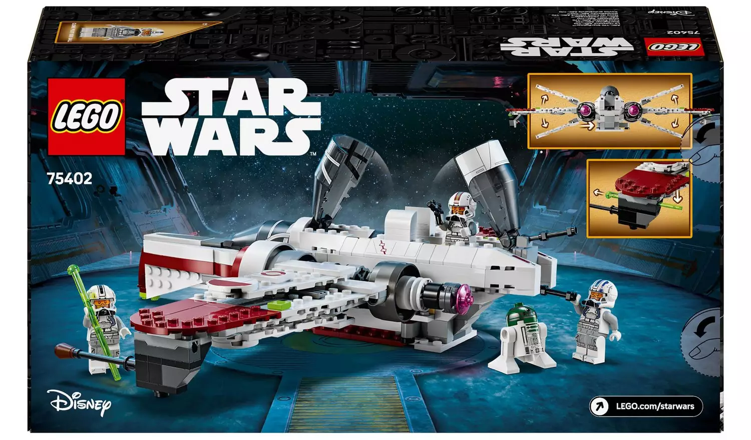 LEGO Star Wars ARC-170 Starfighter Building Toy Set 75402