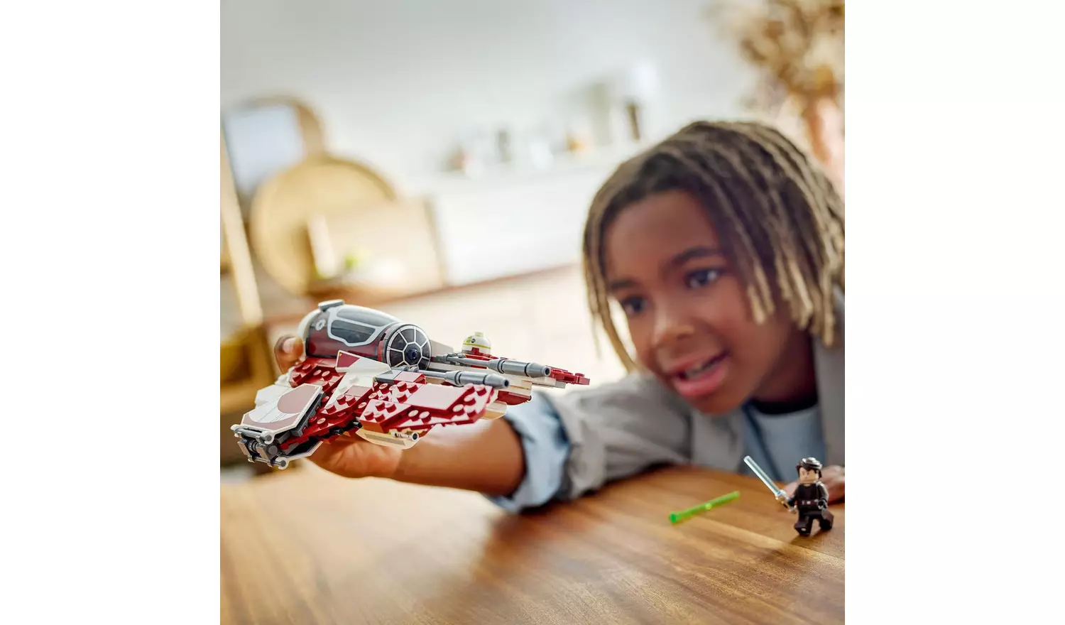 LEGO Star Wars Ahsoka's Jedi Interceptor Building Toy 75401