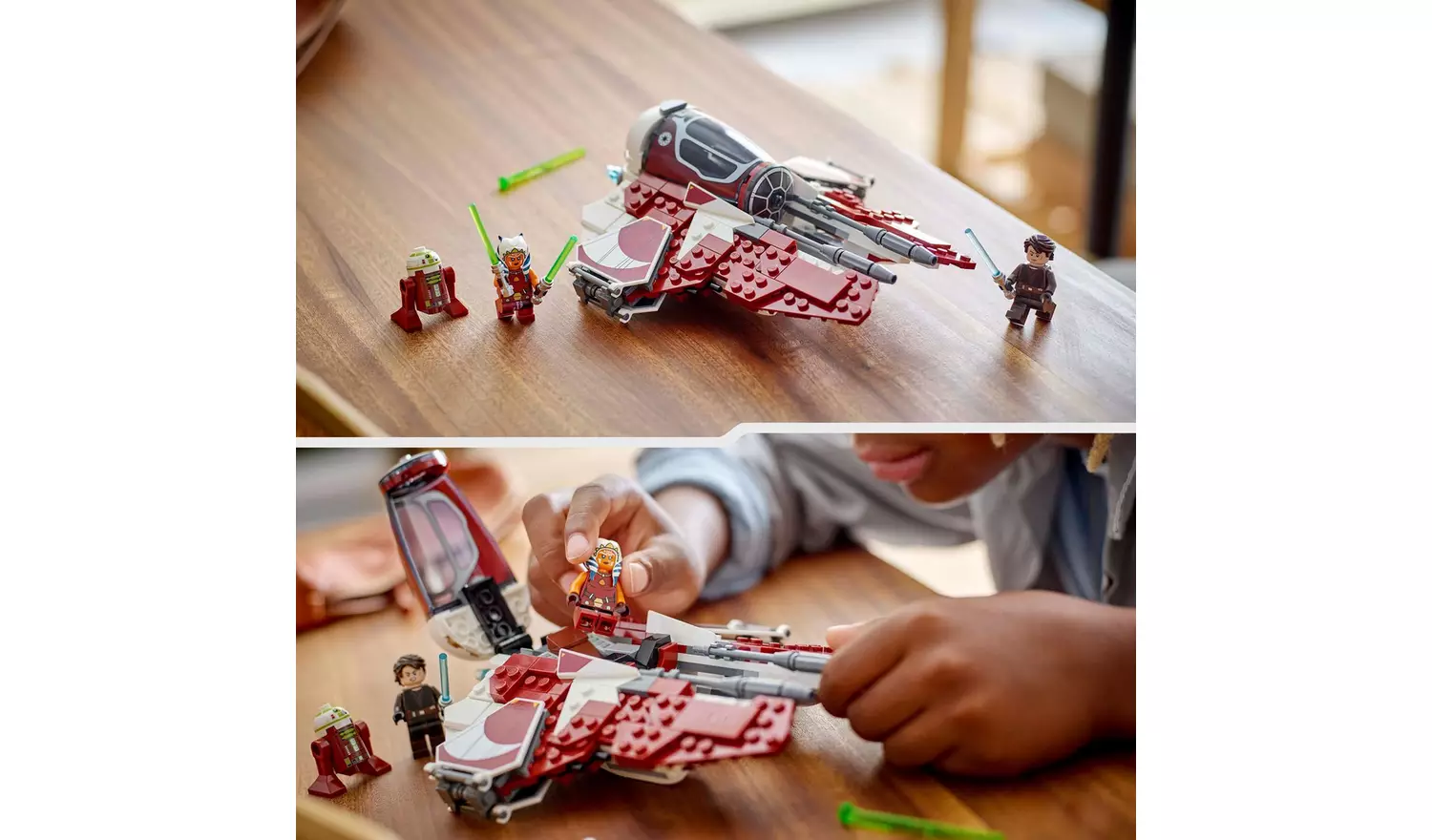 LEGO Star Wars Ahsoka's Jedi Interceptor Building Toy 75401