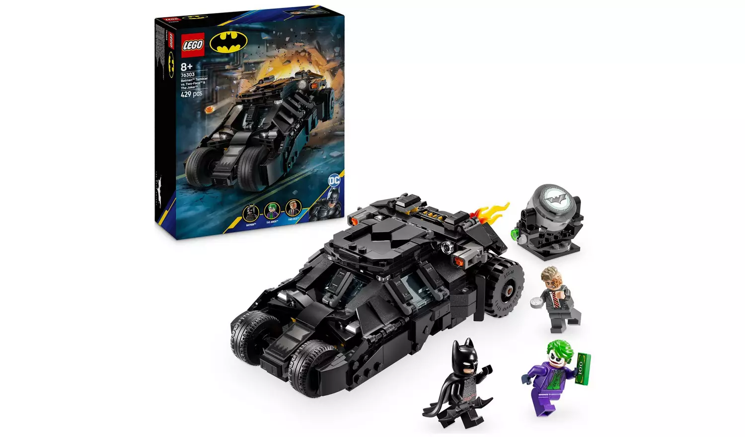 LEGO DC Batman Tumbler vs. Two-Face & The Joker Set 76303
