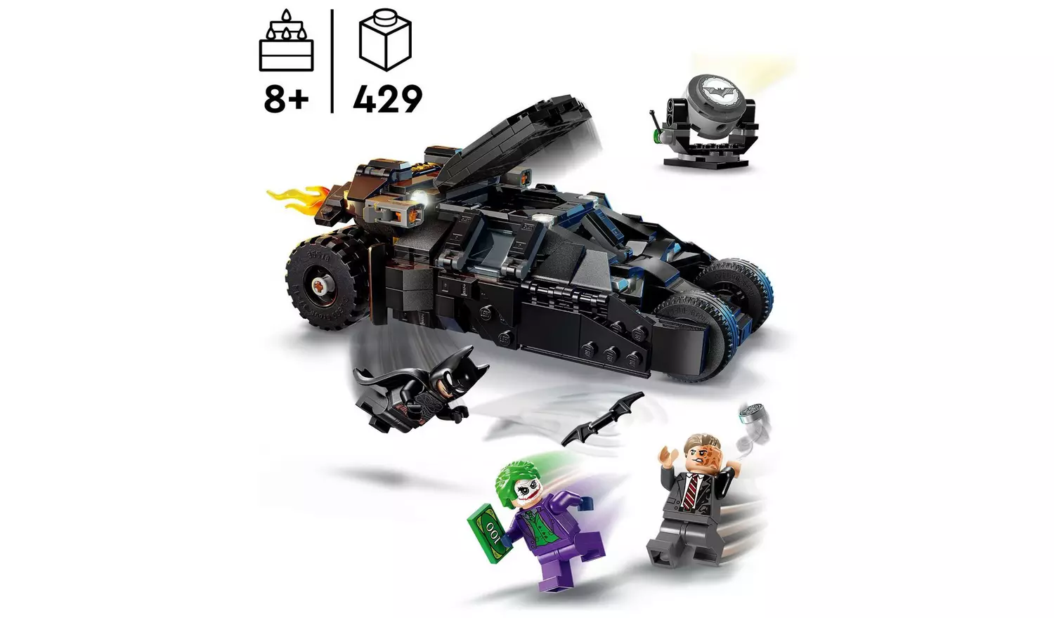 LEGO DC Batman Tumbler vs. Two-Face & The Joker Set 76303
