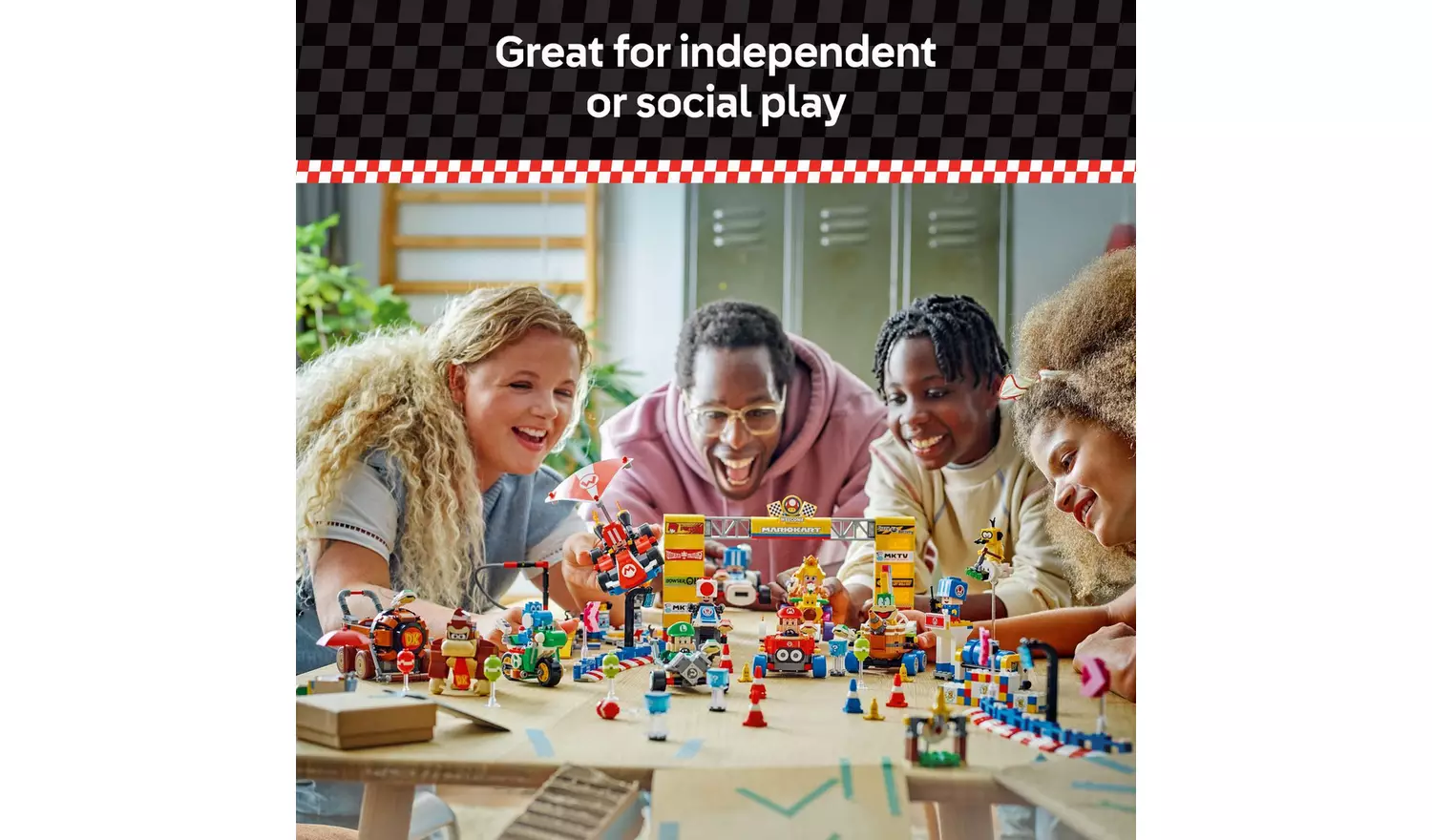 LEGO Super Mario: Mario Kart – Standard Kart Toy Set 72032