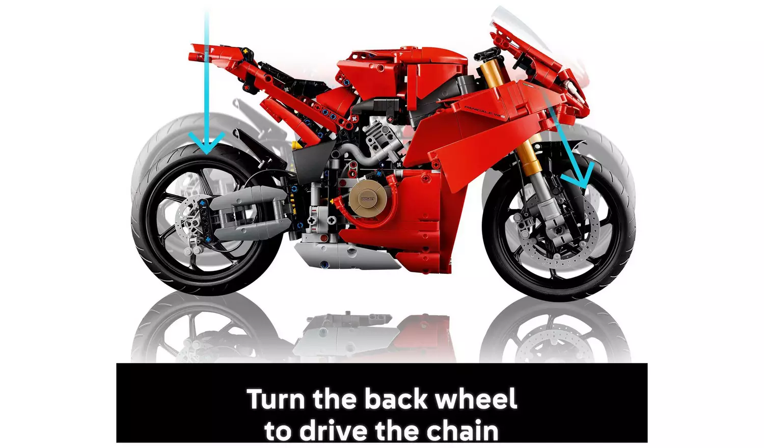 LEGO Technic Ducati Panigale V4 S Motorcycle Model Set 42202