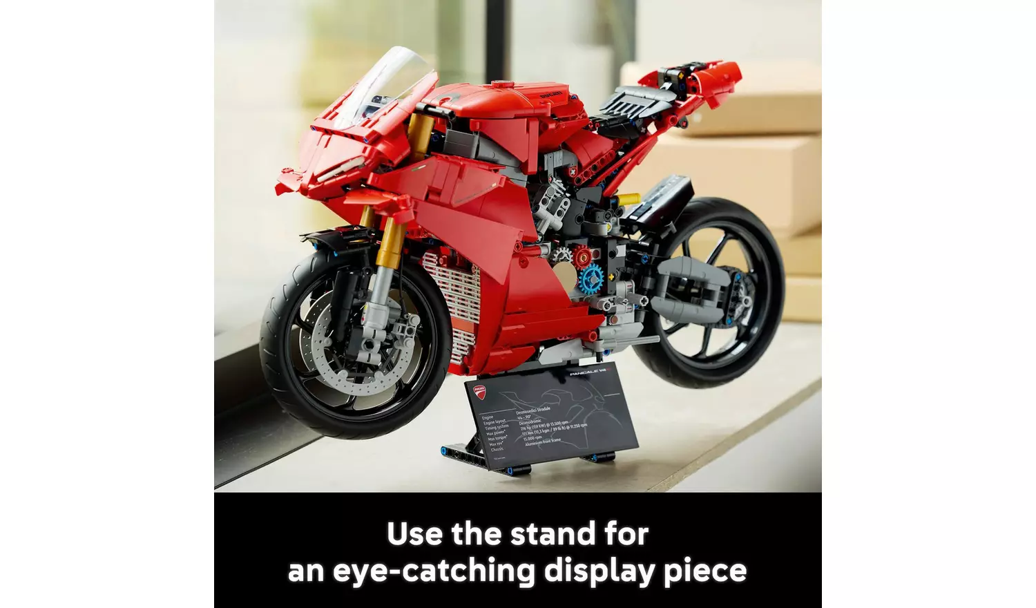 LEGO Technic Ducati Panigale V4 S Motorcycle Model Set 42202