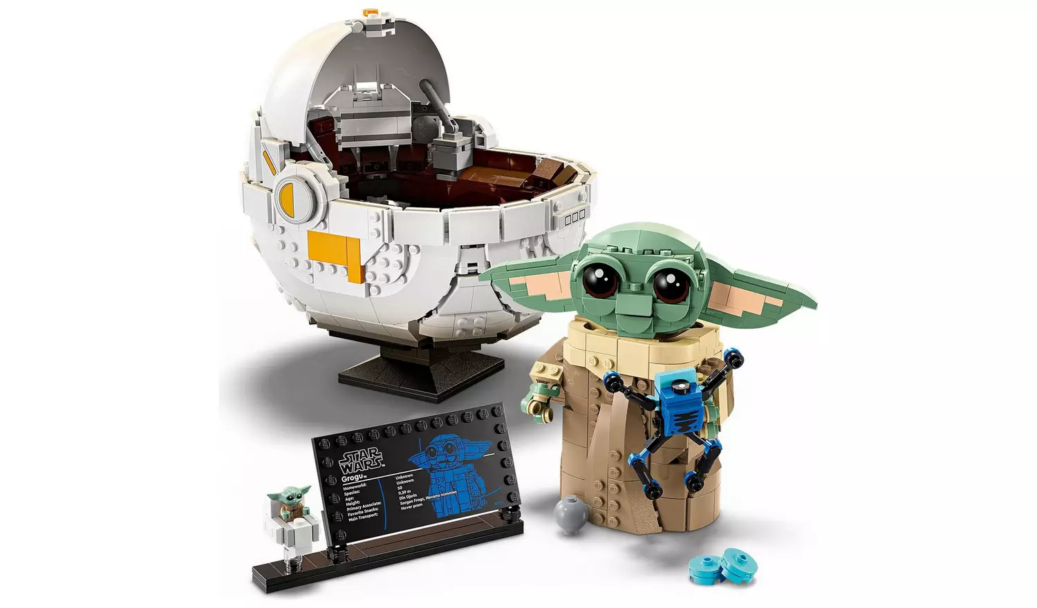 LEGO Star Wars Grogu with Hover Pram Building Toy 75403