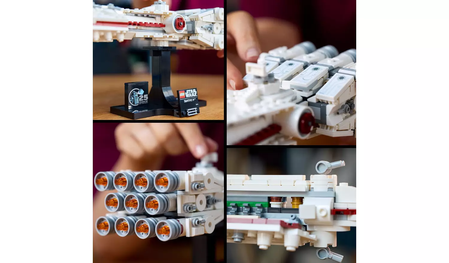 LEGO Star Wars Tantive IV Model Vehicle Set for Adults 75376