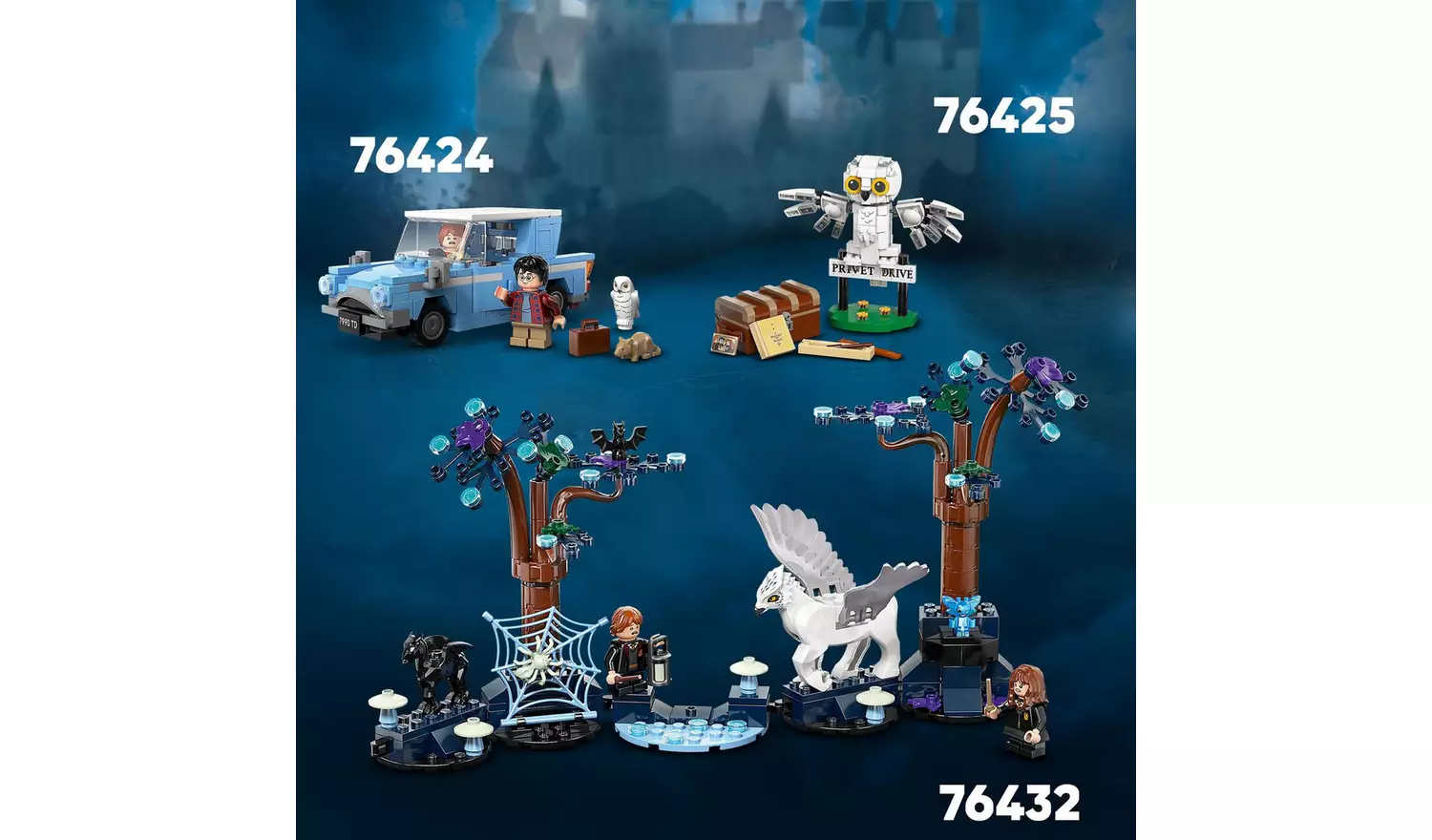 LEGO Harry Potter Hedwig at 4 Privet Drive Toy Owl Set 76425