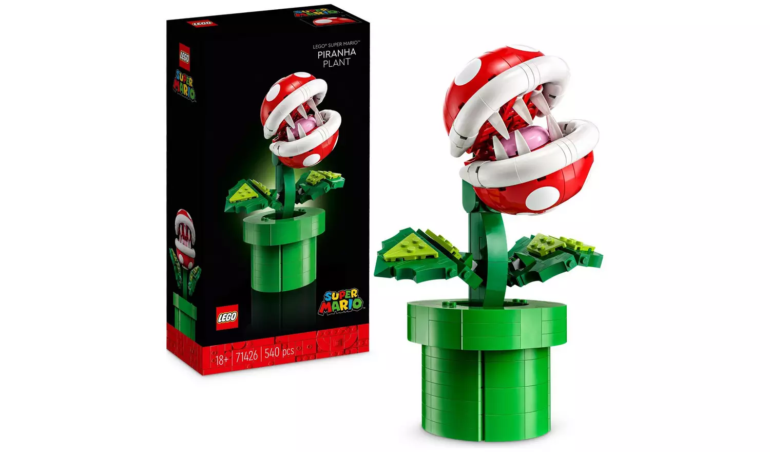 LEGO Super Mario Piranha Plant Figure Set for Adults 71426