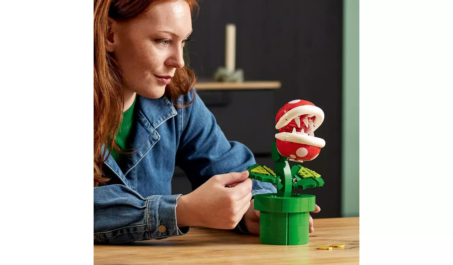 LEGO Super Mario Piranha Plant Figure Set for Adults 71426
