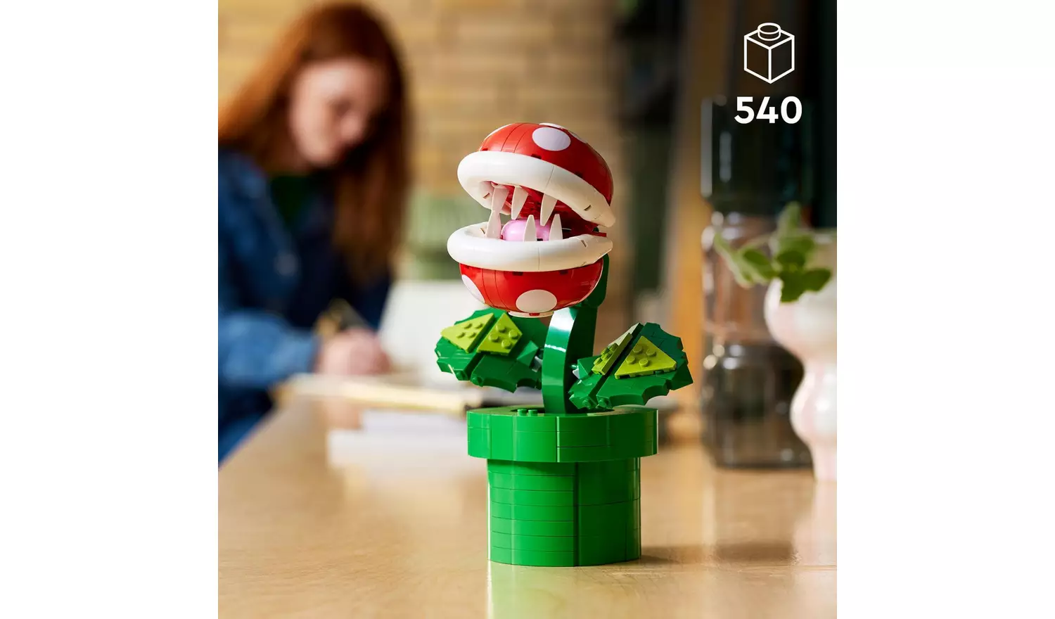 LEGO Super Mario Piranha Plant Figure Set for Adults 71426