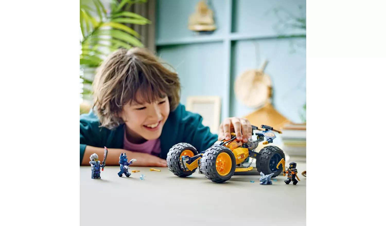 LEGO NINJAGO Arin's Ninja Off-Road Buggy Car Toy Set 71811