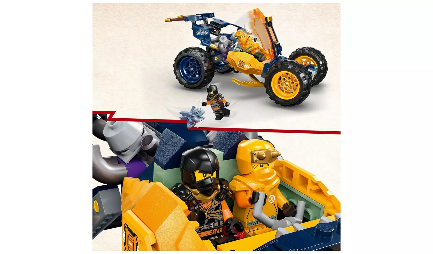 LEGO NINJAGO Arin's Ninja Off-Road Buggy Car Toy Set 71811