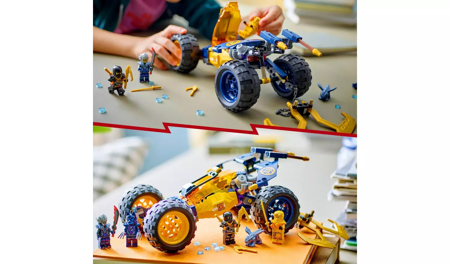 LEGO NINJAGO Arin's Ninja Off-Road Buggy Car Toy Set 71811