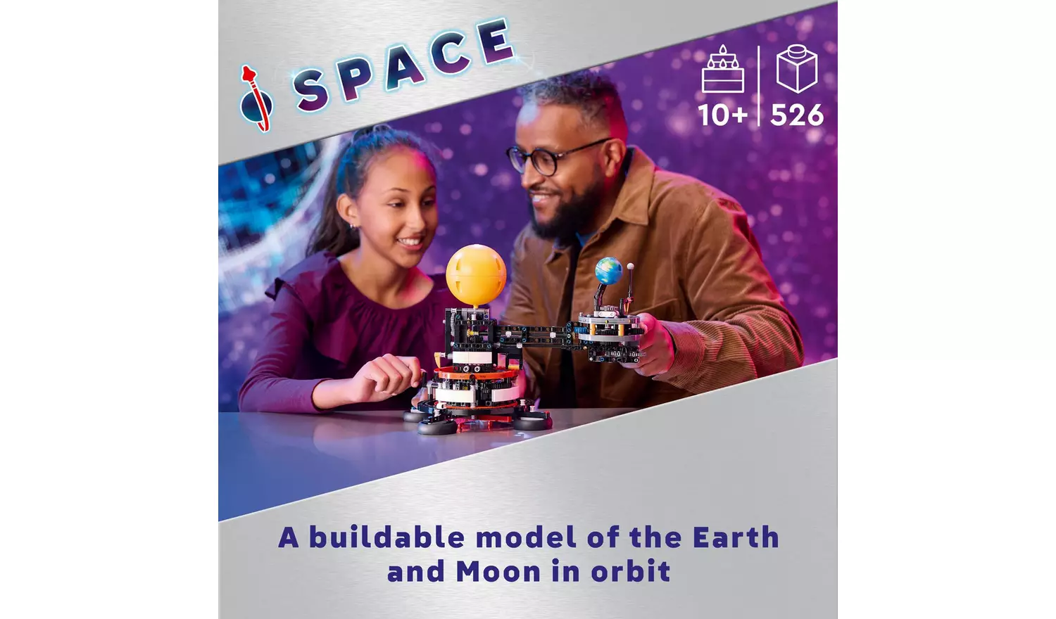 LEGO Technic Planet Earth and Moon in Orbit Space Toy 42179