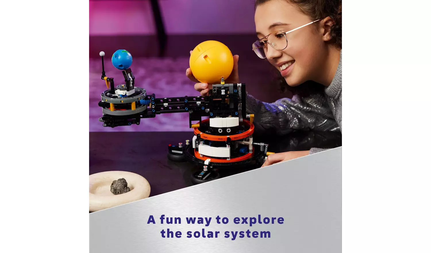 LEGO Technic Planet Earth and Moon in Orbit Space Toy 42179