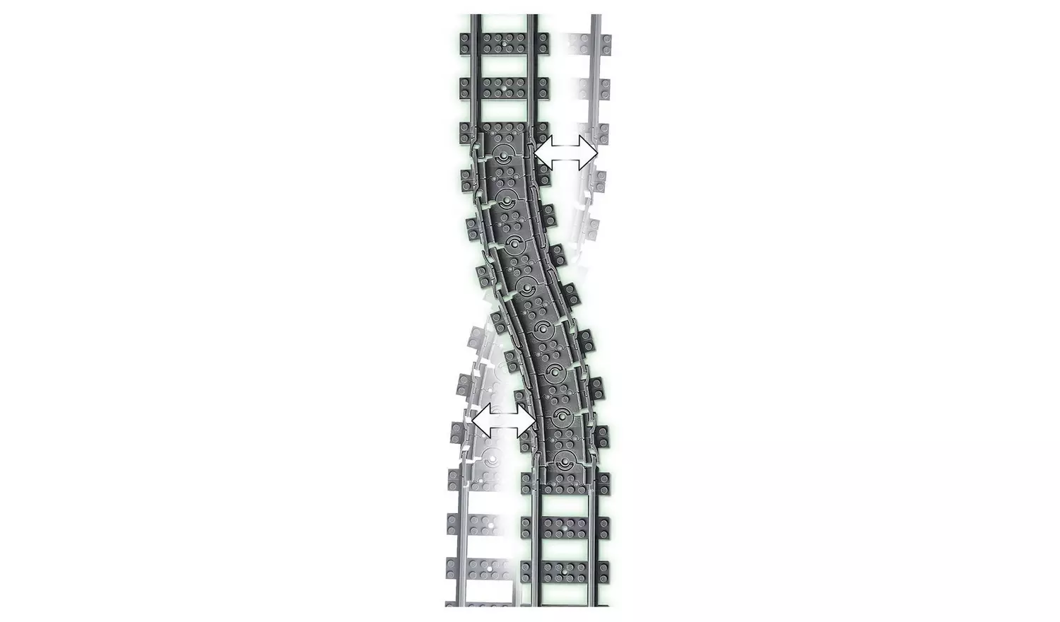 LEGO City Tracks 20 Pieces Set 60205