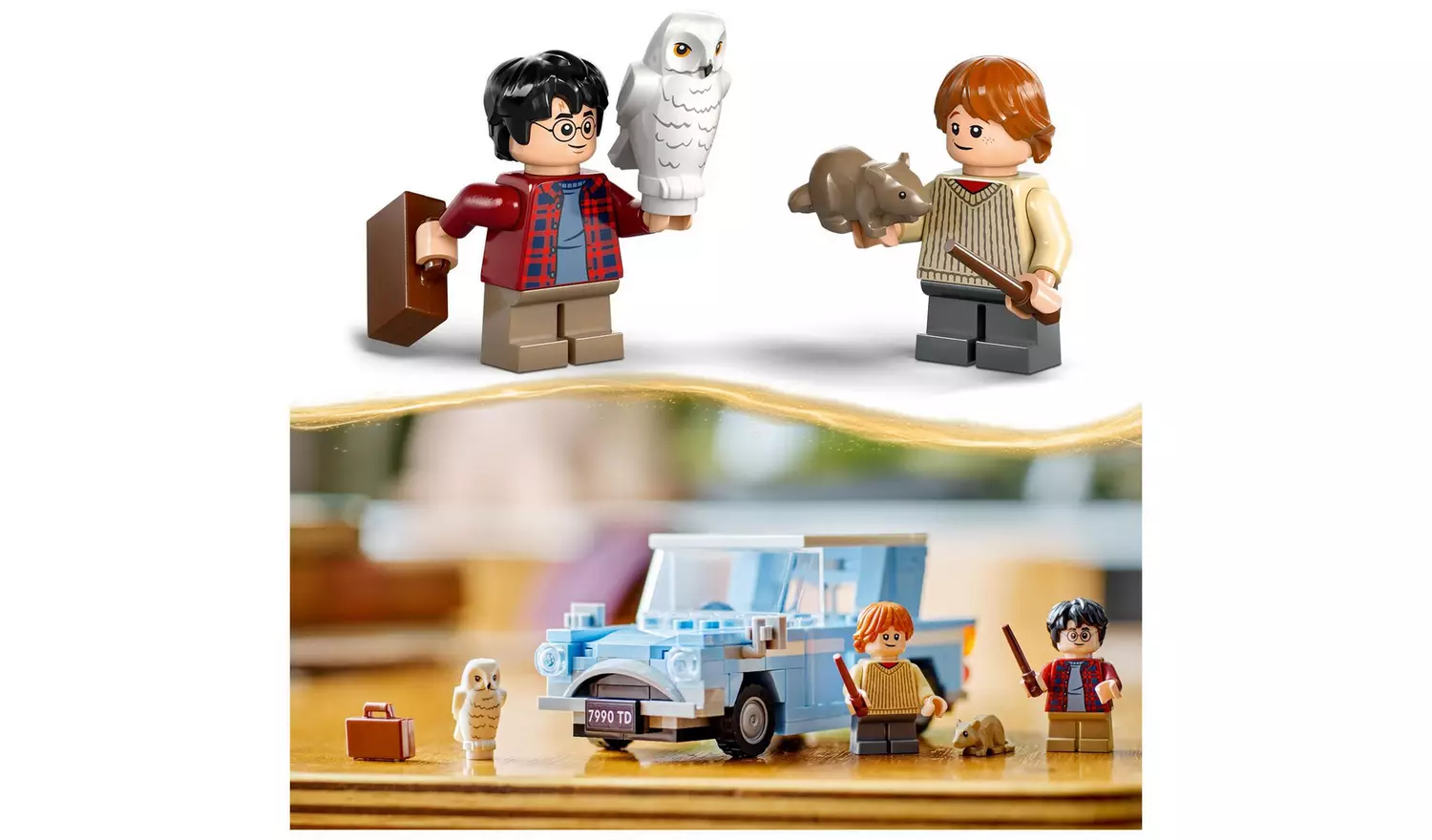 LEGO Harry Potter Flying Ford Anglia Car Toy Set 76424