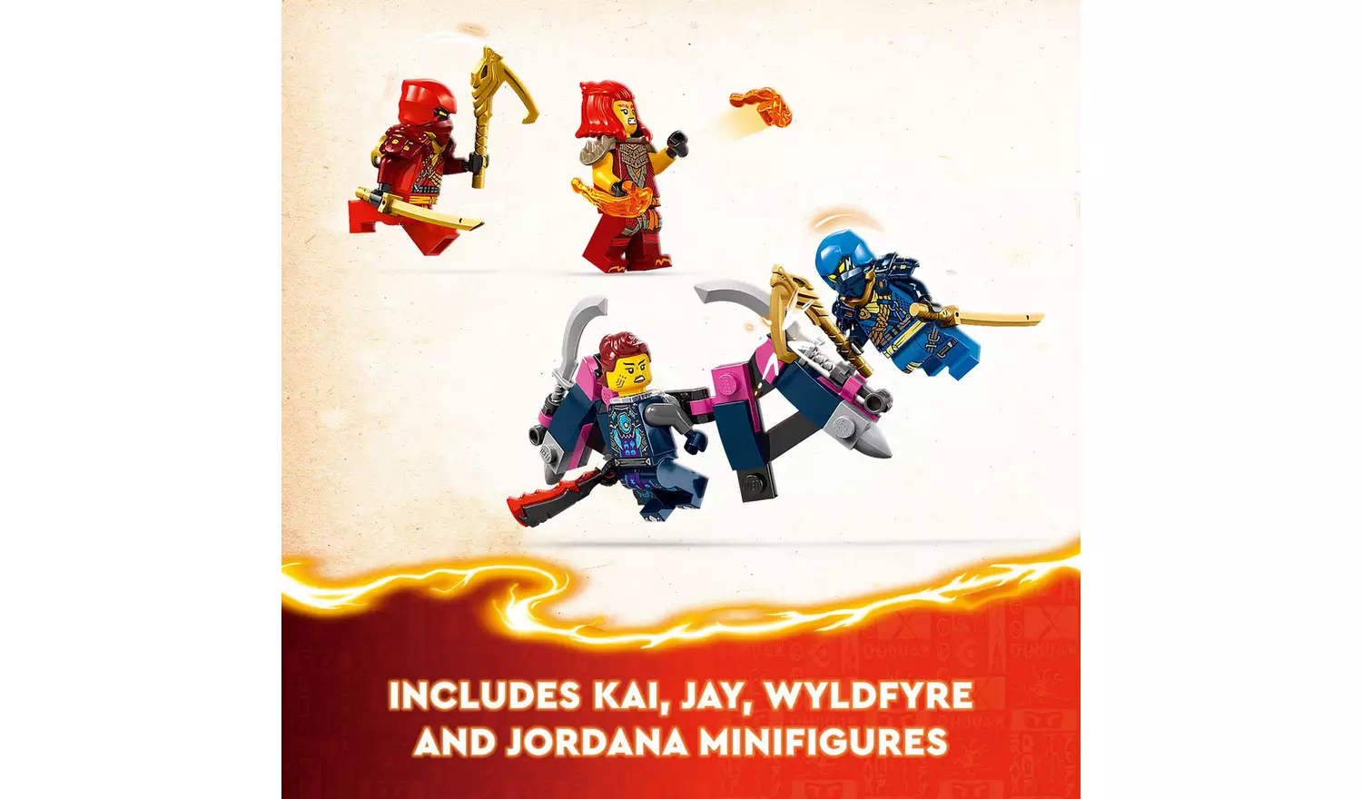 LEGO NINJAGO Kai's Ninja Climber Mech Action Figure 71812