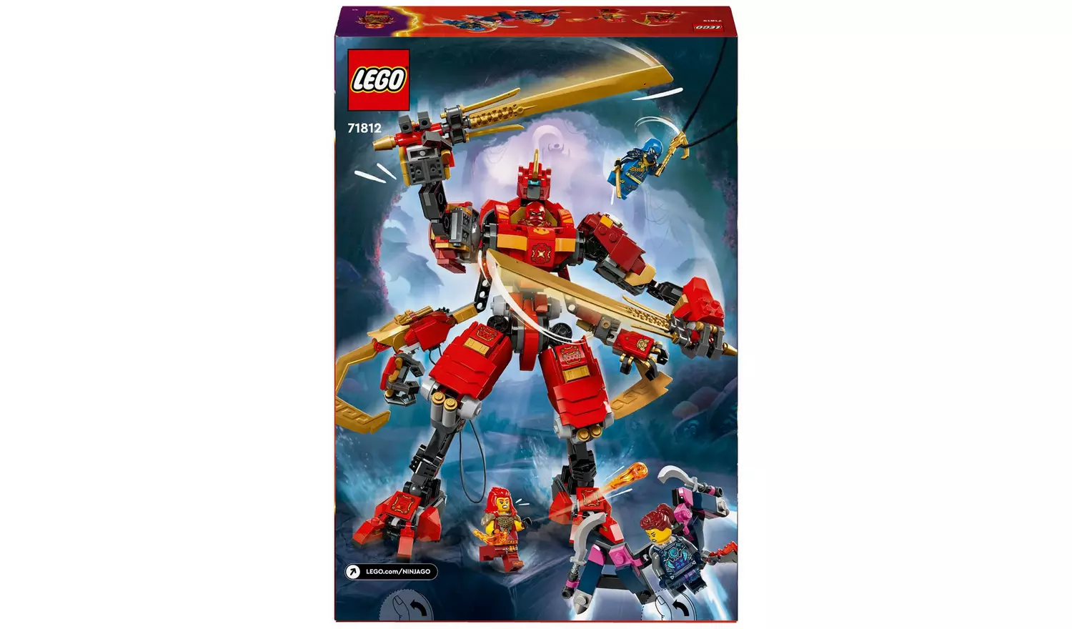 LEGO NINJAGO Kai's Ninja Climber Mech Action Figure 71812