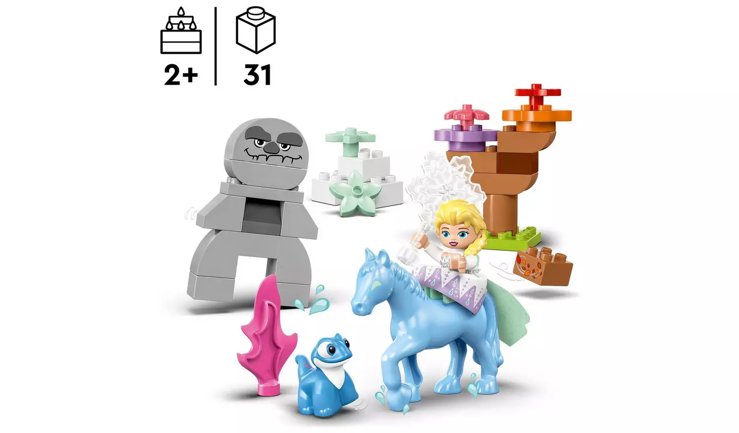 LEGO DUPLO Disney Elsa & Bruni in the Enchanted Forest 10418