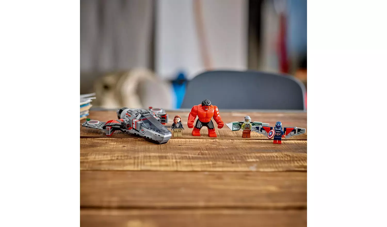 LEGO Marvel Captain America vs. Red Hulk Battle Set 76292