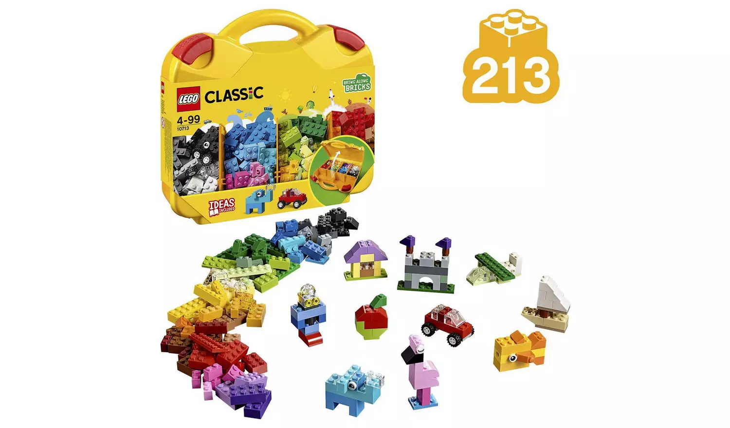 LEGO Classic Creative Suitcase Building Bricks 10713