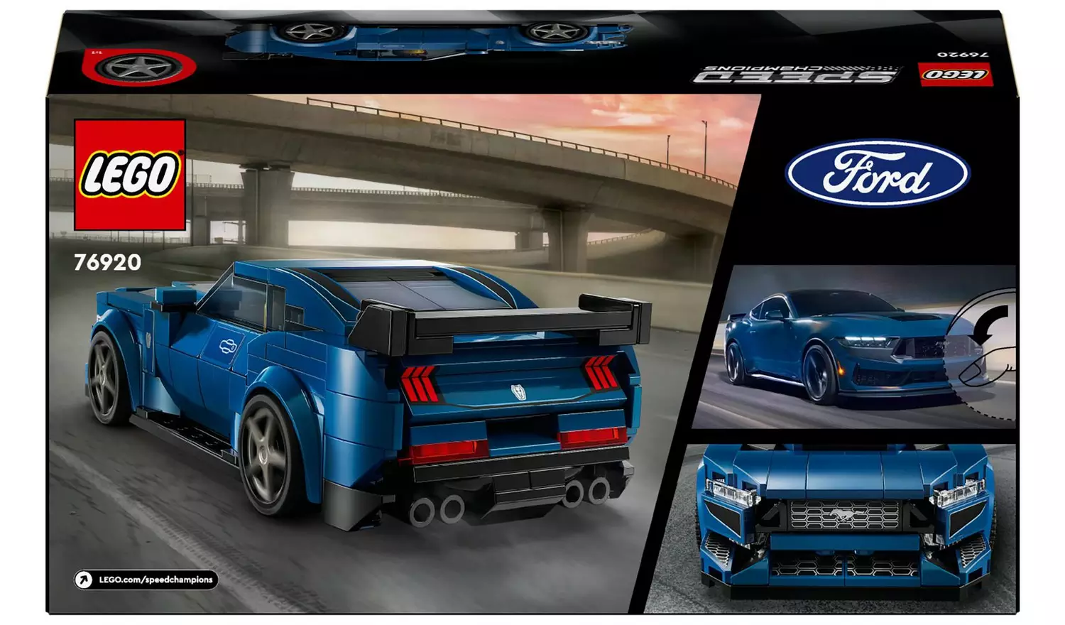 LEGO Speed Champions Ford Mustang Dark Horse Sport Car 76920