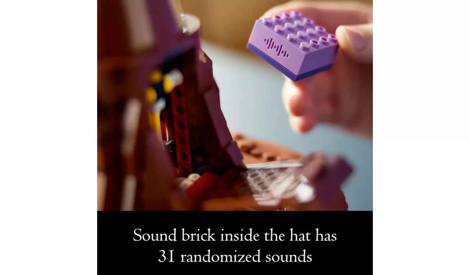 LEGO Harry Potter Talking Sorting Hat Set for Adults 76429