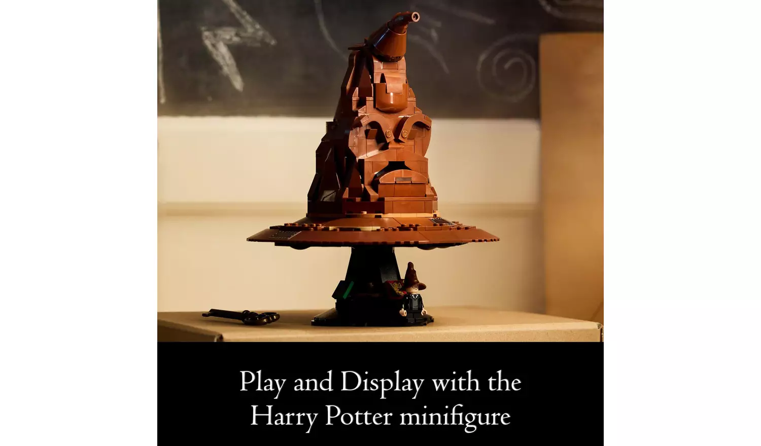 LEGO Harry Potter Talking Sorting Hat Set for Adults 76429