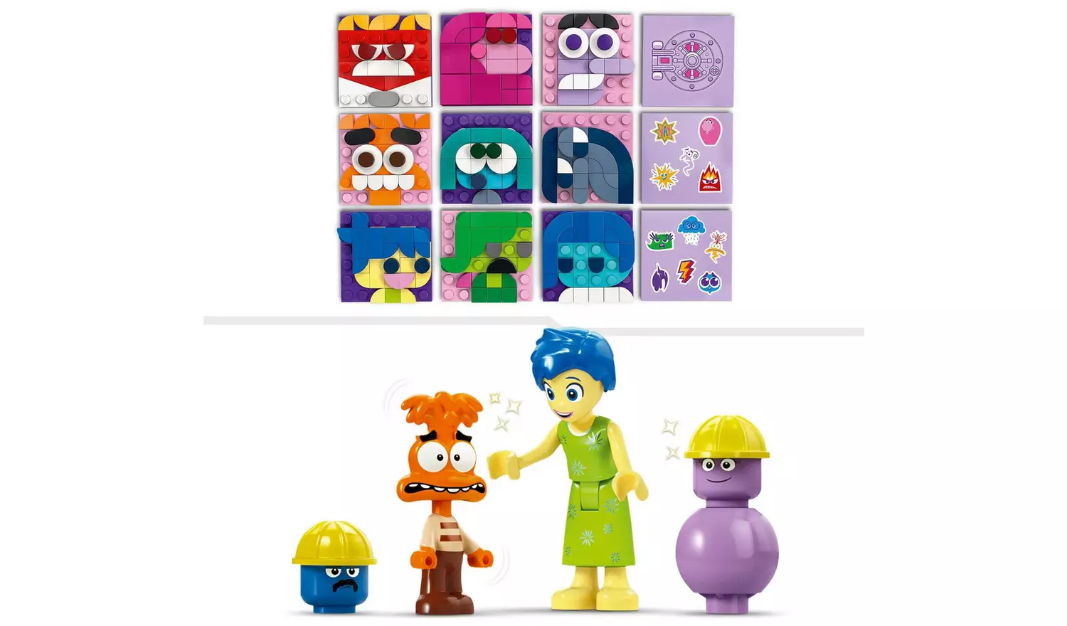 LEGO Disney Pixar Inside Out 2 Mood Cubes Playset 43248
