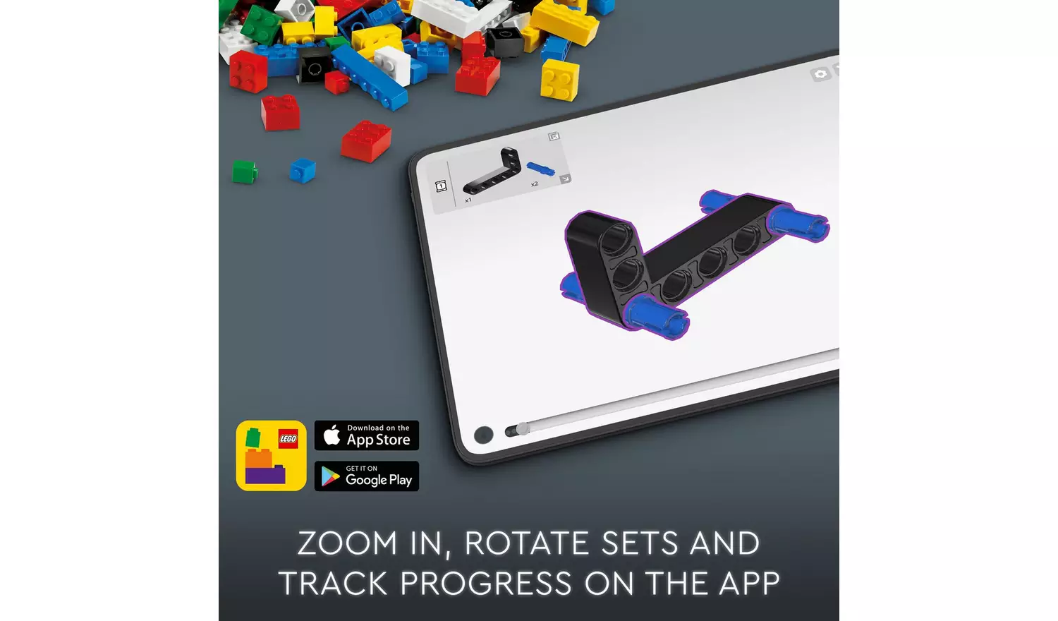 LEGO Technic NEOM McLaren Formula E Race Car Toy Set 42169