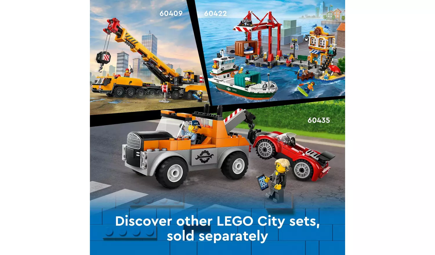 LEGO City Yellow Construction Excavator Digger Toy Set 60420