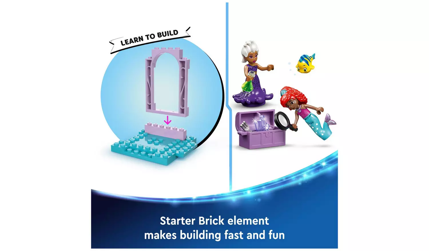 LEGO Disney Princess Ariel's Crystal Cavern Set 43254