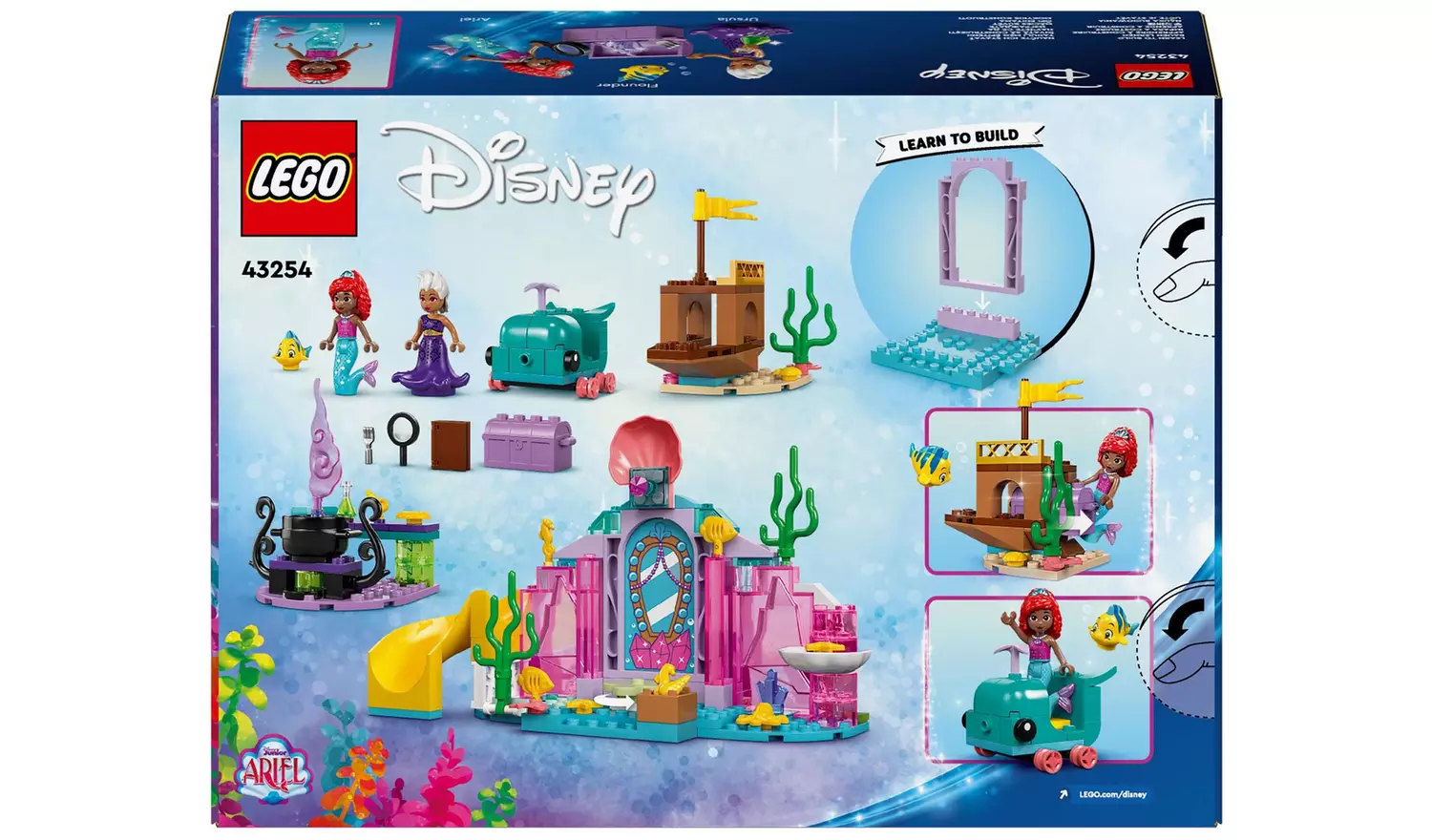 LEGO Disney Princess Ariel's Crystal Cavern Set 43254