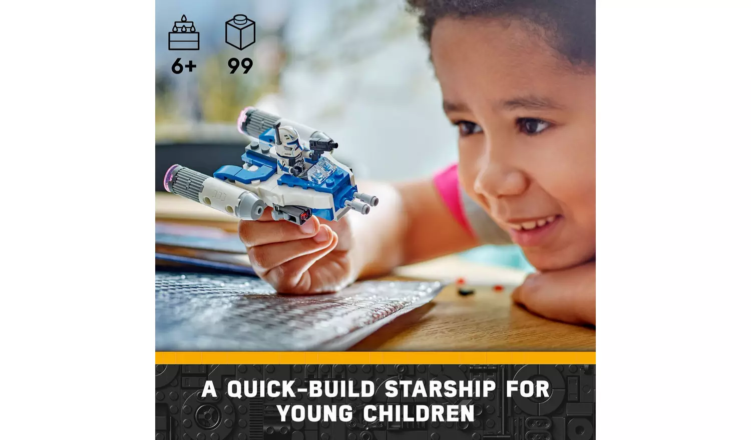 LEGO Star Wars Captain Rex Y-Wing Microfighter Set 75391