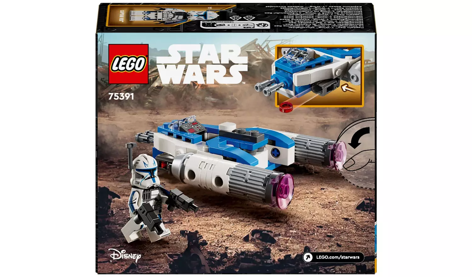 LEGO Star Wars Captain Rex Y-Wing Microfighter Set 75391