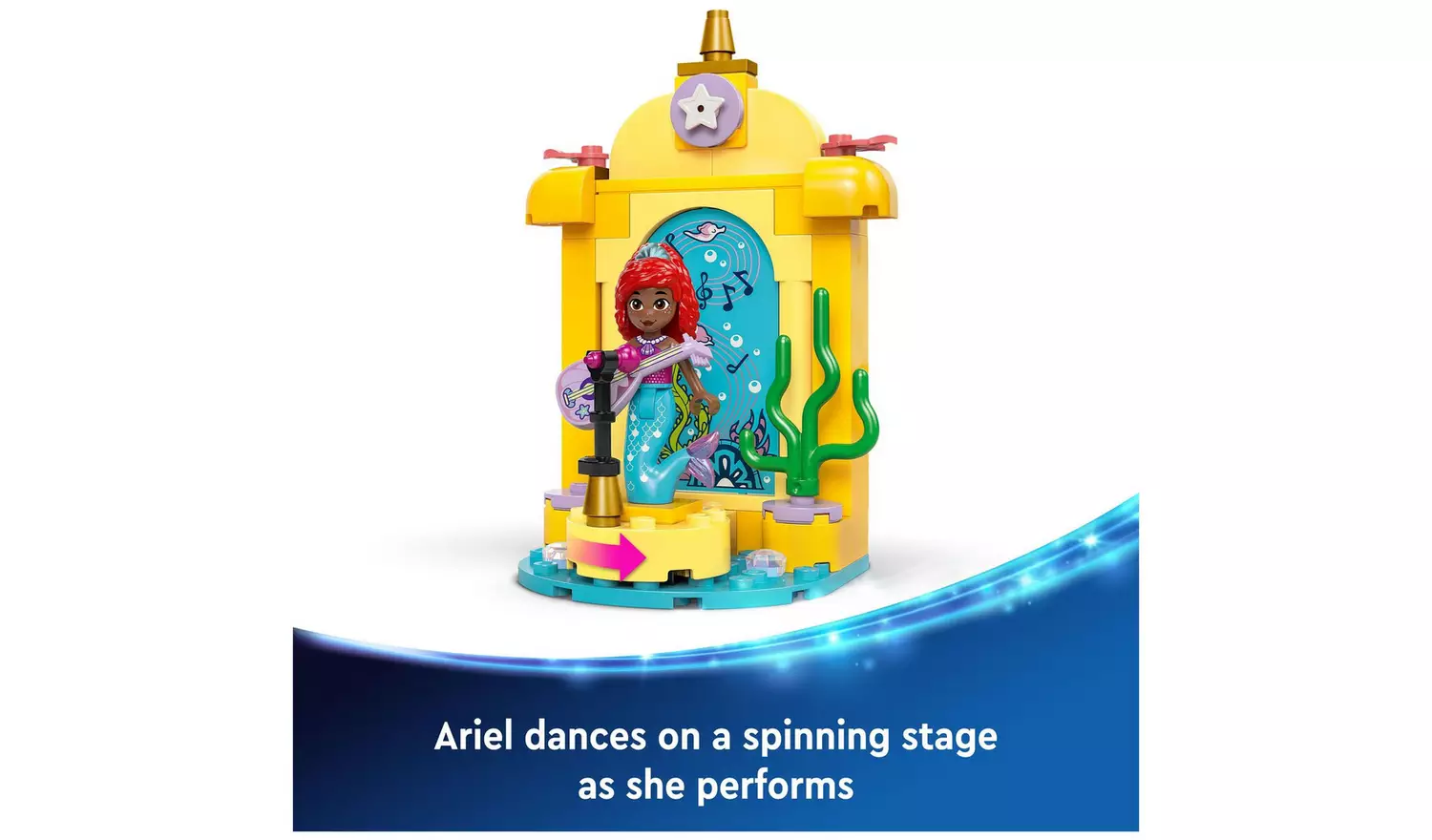 LEGO Disney Princess Ariel's Music Stage 4+ Set 43235